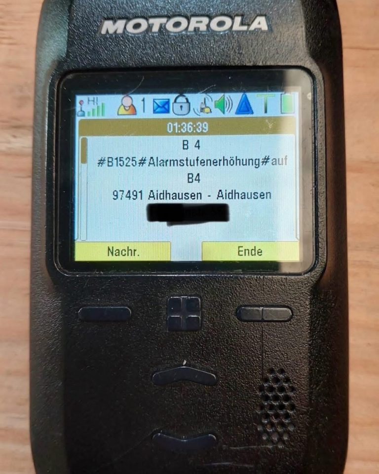 Einsatz – 06.06.2025 – B4 – Aidhausen