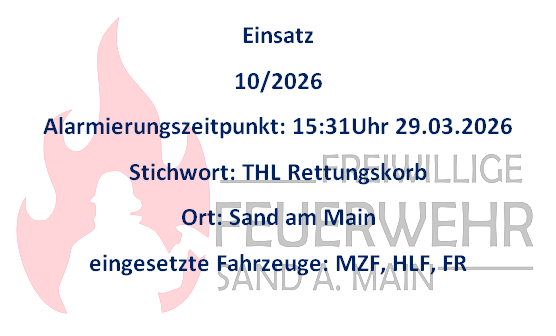 Einsatz 29.03.2026 THL Rettungskorb
